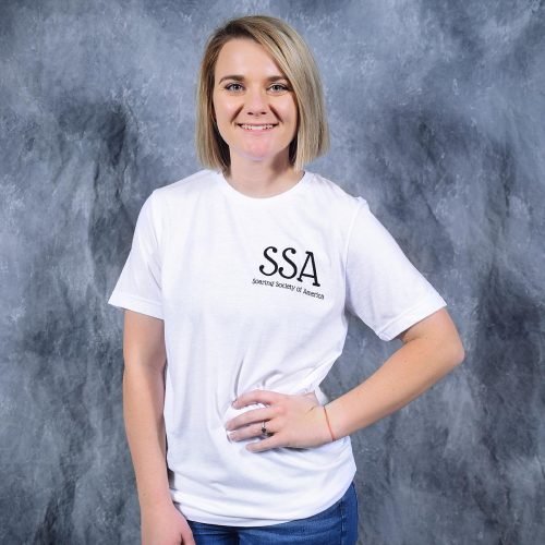Coyote Soaring Society Of America White T Shirt Front coyote t-shirt