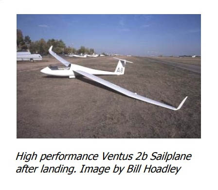 Ventus 2b Sailplane Ventus B Sailplane