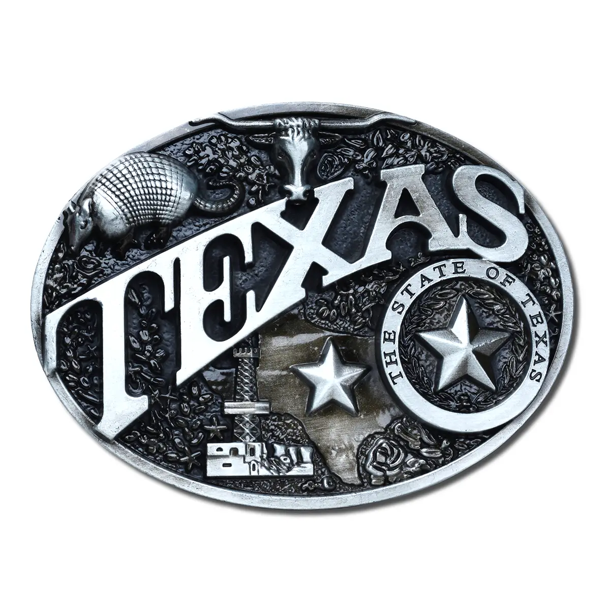 Wgc Silver Texas Buckle